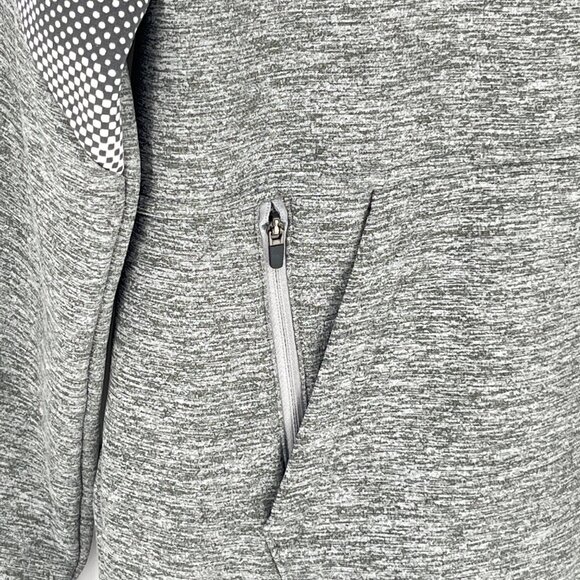 Nike Dri-Fit Standard Fit Gray Hoodie Men’s Size L Pullover Athletic Sweatshirt - Picture 3 of 9